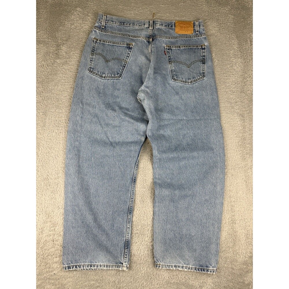 Vintage Levi’s 569 Jeans Mens 38x30 Light Wash Loose Straight Baggy Y2K Denim